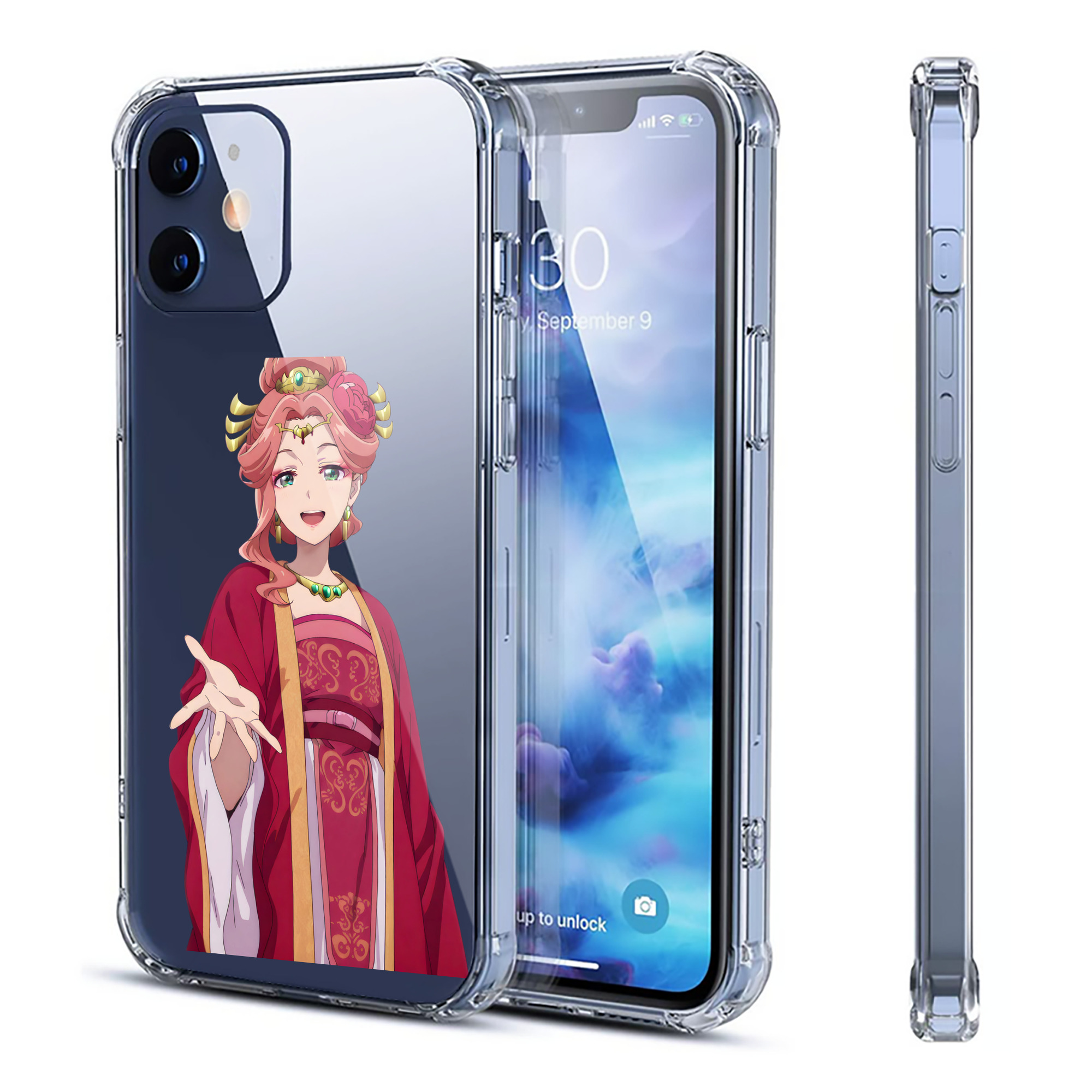 （画像用） 薬屋のひとりごと The Apothecary Diaries 【iPhone 12シリーズ対応】透明スマホケース（クリアソフトケース）